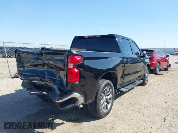 2022 Chevrolet Silverado 1500 LT with VIN 1GCPWCED2NZ133159, listed as a IAAI auction lot 41835831 with 87,722 mi miles and . Bid and sale history available at DreamBid. Image 4.
