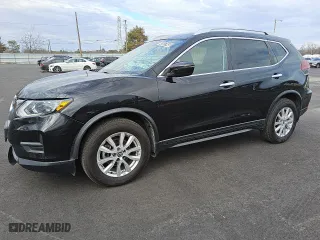 2020 Nissan Rogue S with VIN KNMAT2MV7LP503470, listed as a Copart auction lot 43657945 with 56483 miles and Clean Title. Bid and sale history available at carsss.com. Image 1.