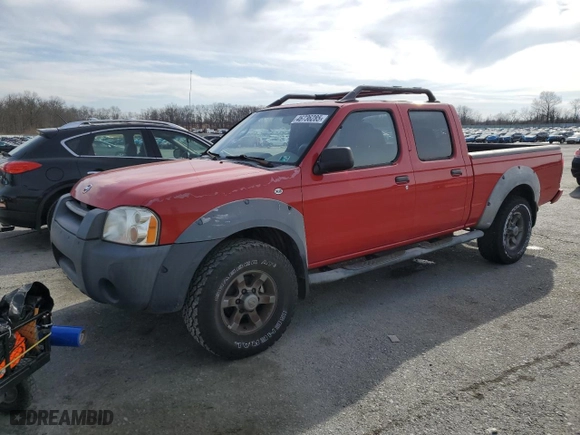 2002 Nissan Frontier 2WD SE with VIN 1N6ED29X62C378666, listed as a Copart auction lot 46736285 with 206,923 mi miles and Clean Title. Bid and sale history available at carsss.com. Image 1.