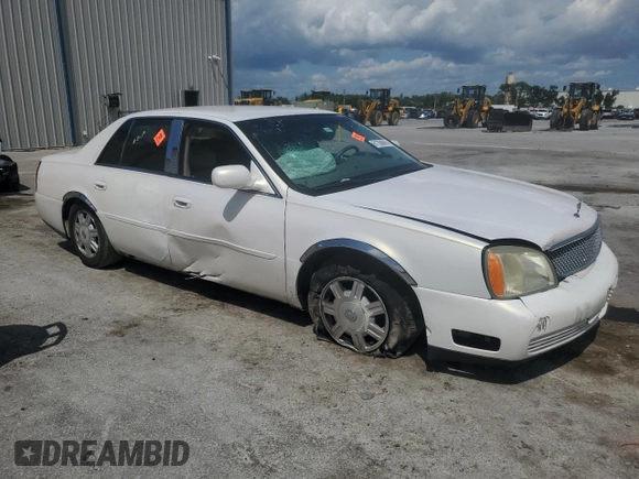 2004 Cadillac DeVille z VIN 1G6KD54Y44U226800, wystawiony jako Copart lot #61298895 z przebiegiem 108 211 mil mil oraz Szkoda całkowita • Salvage title. Historia ofert i sprzedaży dostępna na DreamBid. Obrazek 4.