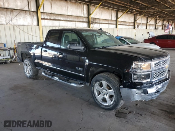 2015 Chevrolet Silverado 1500 LT with VIN 1GCVKREC5FZ426830, listed as a Copart auction lot 55342855 with 155,193 mi miles and Salvage Title. Bid and sale history available at carsss.com. Image 4.