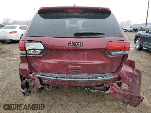 2021 Jeep Grand Cherokee Limited X with VIN 1C4RJFBG5MC801352, listed as a Copart auction lot 48325285 with 34,435 mi miles and Clean title. Bid and sale history available at DreamBid. Image 6.