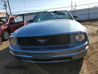 2007 Ford Mustang Deluxe with VIN 1ZVFT84N175298106, listed as a Copart auction lot 48484625 with 174,184 mi miles and Salvage Title. Bid and sale history available at carsss.com. Image 5.