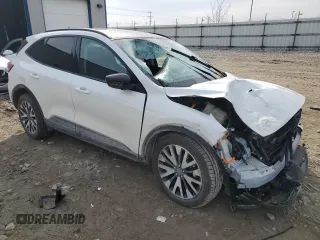 2020 Ford Escape SE Sport Hybrid with VIN 1FMCU0BZ4LUB79682, listed as a Copart auction lot 49101175 with 32,429 mi miles and Salvage Title. Bid and sale history available at carsss.com. Image 4.
