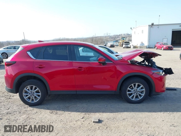 2023 Mazda CX-5 2.5 S Carbon Edition with VIN JM3KFBCM4P0130107, listed as a IAAI auction lot 41794588 with 16,360 mi miles. Bid and sale history available at carsss.com. Image 13.