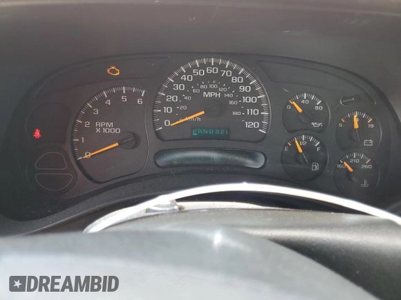 2005 Chevrolet Silverado 1500 Work Truck z VIN 1GCEC14X65Z139112, wystawiony jako Copart lot #61029675 z przebiegiem 167 947 mil mil oraz Czysty tytuł • Clean title. Historia ofert i sprzedaży dostępna na DreamBid. Obrazek 9.