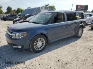 2017 Ford Flex SEL with VIN 2FMGK5C8XHBA04540, listed as a Copart auction lot 65067044 with 75,782 mi miles and Salvage Title. Bid and sale history available at carsss.com. Image 1.