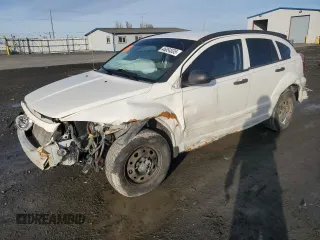 2007 Dodge Caliber with VIN 1B3HB28BX7D262417, listed as a Copart auction lot 46854035 with 175,125 mi miles and Salvage Title. Bid and sale history available at carsss.com. Image 1.