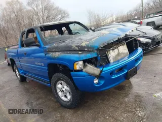 2000 Dodge 1500 with VIN 3B7HF13Z0YG154183, listed as a IAAI auction lot 41642949 with Not Provided miles and . Bid and sale history available at DreamBid. Image 1.