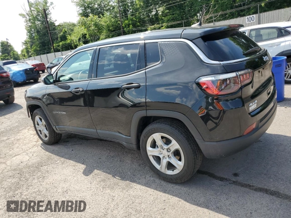 2023 Jeep Compass Sport с VIN 3C4NJDAN8PT511036, выставлен на аукционе Copart как лот 61791925 с пробегом 11 931 миль миль и Списание • Salvage title. История ставок и продаж доступна на DreamBid. Изображение 2.
