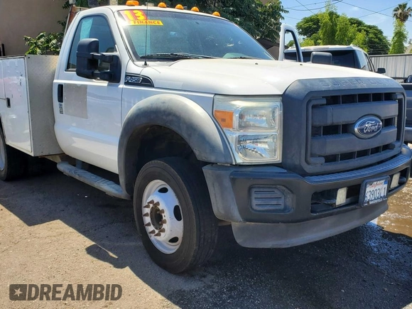2013 Ford F-450 XL with VIN 1FDUF4GY4DEA68941, listed as a Copart auction lot 64725905 with 170,743 mi miles and Clean title. Bid and sale history available at DreamBid. Image 1.