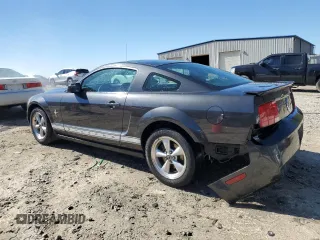 2007 Ford Mustang Deluxe with VIN 1ZVFT80NX75232594, listed as a Copart auction lot 46813425 with 177,026 mi miles and Salvage Title. Bid and sale history available at carsss.com. Image 2.