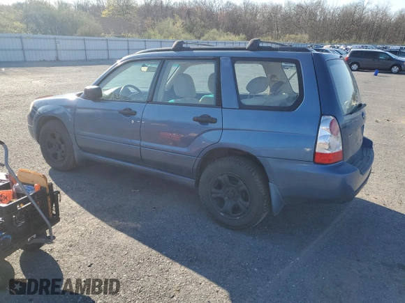 2007 Subaru Forester X with VIN JF1SG63627H712826, listed as a Copart auction lot 53393595 with 132,251 mi miles and Salvage Title. Bid and sale history available at carsss.com. Image 2.