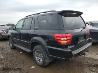 2003 Toyota Sequoia Limited with VIN 5TDBT48A83S186554, listed as a Copart auction lot 45970365 with 122,475 mi miles and Clean Title. Bid and sale history available at carsss.com. Image 2.