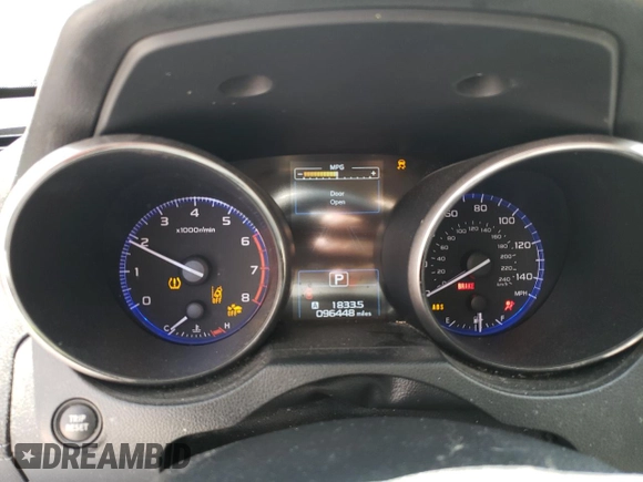 2019 Subaru Outback Premium with VIN 4S4BSAFC2K3205200, listed as a Copart auction lot 58870045 with 96,448 mi miles and Salvage title. Bid and sale history available at DreamBid. Image 9.