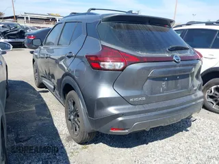 2021 Nissan Kicks SR with VIN 3N1CP5DV9ML558176, listed as a IAAI auction lot 41445419 with 26,547 mi miles. Bid and sale history available at carsss.com. Image 3.
