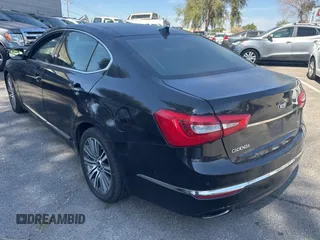 2016 Kia Cadenza Premium with VIN KNALN4D7XG5214226, listed as a Copart auction lot 74809724 with 123,481 mi miles and Salvage Title. Bid and sale history available at carsss.com. Image 3.