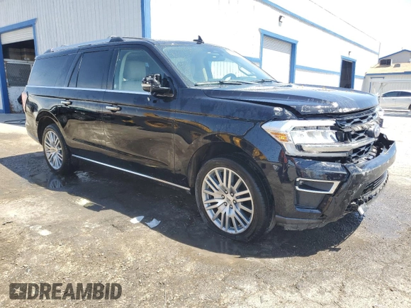 2023 Ford Expedition Max Limited with VIN 1FMJK2A84PEA54408, listed as a Copart auction lot 54578525 with 55,877 mi miles and Clean title. Bid and sale history available at DreamBid. Image 4.
