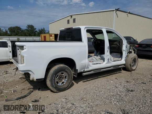 2021 Chevrolet Silverado 1500 RST with VIN 3GCUYEETXMG313438, listed as a Copart auction lot 76311594 with 0 mi miles and Salvage Title. Bid and sale history available at carsss.com. Image 3.