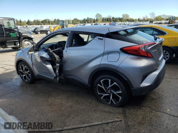2020 Toyota C-HR LE with VIN NMTKHMBXXLR110234, listed as a Copart auction lot 76006684 with 89,367 mi miles and Salvage Title. Bid and sale history available at DreamBid. Image 2.