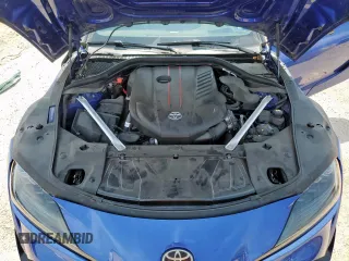 2023 Toyota Supra 3.0 with VIN WZ1DB0G05PW054758, listed as a Copart auction lot 60202015 with 32,974 mi miles and Salvage title. Bid and sale history available at DreamBid. Image 11.