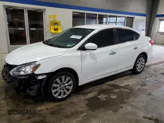 2017 Nissan Sentra SV with VIN 3N1AB7AP5HL641598, listed as a Copart auction lot 51450245 with 131,993 mi miles and Salvage Title. Bid and sale history available at carsss.com. Image 1.