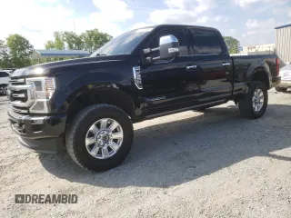 2020 Ford Super Duty F-250 SRW XL with VIN 1FT7W2BT1LEE93436, listed as a Copart auction lot 48721795 with 64,405 mi miles and Salvage Title. Bid and sale history available at carsss.com. Image 1.