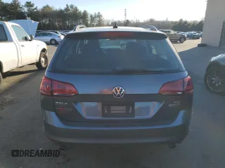 2017 Volkswagen Golf SportWagen S with VIN 3VW017AU6HM511760, listed as a Copart auction lot 88000015 with 153,035 mi miles and Salvage Title. Bid and sale history available at carsss.com. Image 6.