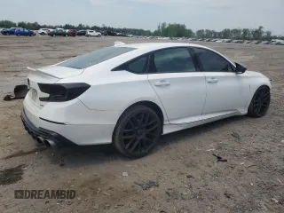 2020 Honda Accord EX-L with VIN 1HGCV2F55LA014957, listed as a Copart auction lot 55217755 with 60,218 mi miles and Salvage title. Bid and sale history available at DreamBid. Image 3.