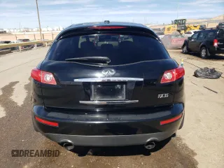 2003 Infiniti FX35 w/Options with VIN JNRAS08W63X200934, listed as a Copart auction lot 46357785 with 196,933 mi miles and Salvage Title. Bid and sale history available at carsss.com. Image 6.