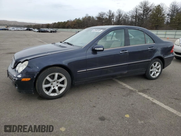 2007 Mercedes-Benz C 280 Luxury with VIN WDBRF92H47F930258, listed as a Copart auction lot 47690185 with 116,659 mi miles and Clean title. Bid and sale history available at DreamBid. Image 1.