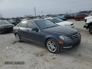2014 Mercedes-Benz C 250 Sport with VIN WDDGF4HB7EG199014, listed as a Copart auction lot 83358944 with 160,158 mi miles and Non repairable. Bid and sale history available at DreamBid. Image 4.