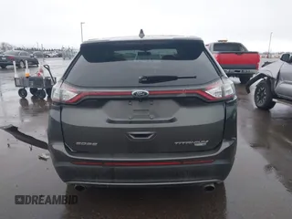 2017 Ford Edge Titanium with VIN 2FMPK4K9XHBB58184, listed as a IAAI auction lot 41945899 with 107,341 mi miles. Bid and sale history available at carsss.com. Image 16.