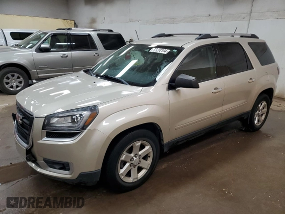 2013 GMC Acadia SLE with VIN 1GKKVNED9DJ162099, listed as a Copart auction lot 77228194 with 255,911 mi miles and Clean Title. Bid and sale history available at DreamBid. Image 1.