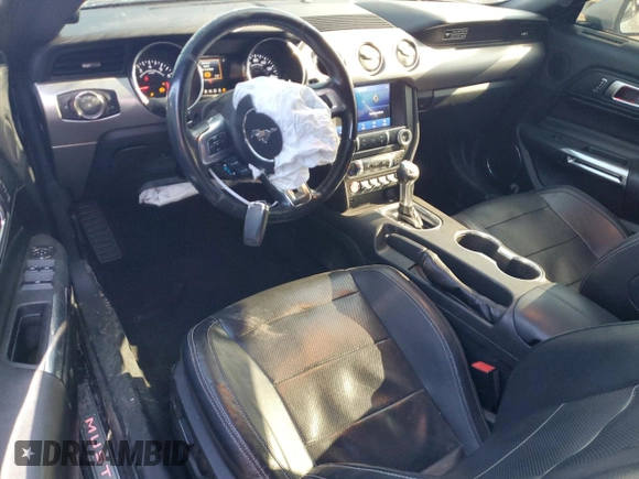 2020 Ford Mustang EcoBoost with VIN 1FATP8UH5L5146916, listed as a Copart auction lot 52550215 with 79,247 mi miles and Salvage title. Bid and sale history available at DreamBid. Image 8.