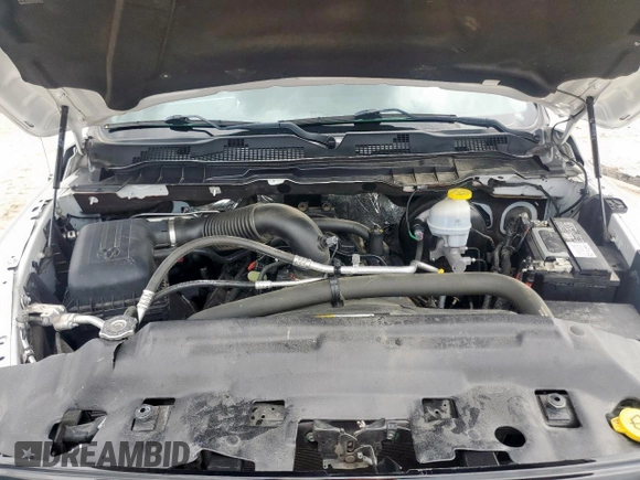 2022 Ram 1500 Tradesman with VIN 3C6RR6KT8NG187621, listed as a Copart auction lot 61386335 with 60,797 mi miles and Salvage title. Bid and sale history available at DreamBid. Image 11.