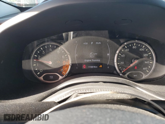 2017 Jeep Renegade Latitude z VIN ZACCJBBB2HPG58364, wystawiony jako Copart lot #51522515 z przebiegiem 115 618 mil mil oraz Szkody całkowita. Historia ofert i sprzedaży dostępna na DreamBid. Obrazek 9.