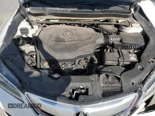 2015 Acura TLX V6 with VIN 19UUB2F38FA010465, listed as a Copart auction lot 49511815 with 153,232 mi miles and Salvage Title. Bid and sale history available at carsss.com. Image 11.