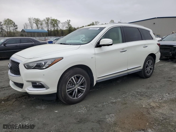2016 Infiniti QX60 with VIN 5N1AL0MM0GC531647, listed as a Copart auction lot 51068395 with 110,745 mi miles and Salvage Title. Bid and sale history available at carsss.com. Image 1.