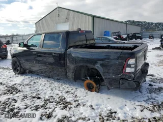 2020 Ram 1500 Big Horn with VIN 1C6SRFFT2LN395428, listed as a Copart auction lot 46041675 with 44,411 mi miles and Salvage Title. Bid and sale history available at carsss.com. Image 2.