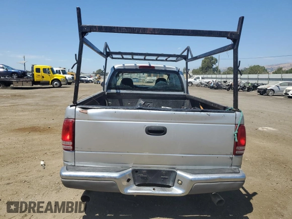 2002 Dodge Dakota with VIN 1B7GL12X32S557546, listed as a Copart auction lot 66879734 with 218,981 mi miles and Salvage Title. Bid and sale history available at carsss.com. Image 6.
