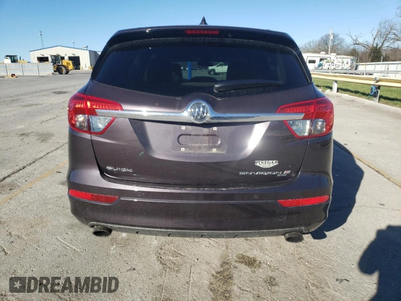 2016 Buick Envision Premium I with VIN LRBFXESX8GD235356, listed as a Copart auction lot 50311315 with 58,805 mi miles and Salvage Title. Bid and sale history available at DreamBid. Image 6.