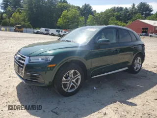 2018 Audi Q5 Premium z VIN WA1ANAFY2J2027998, wystawiony jako Copart lot #59474155 z przebiegiem 96 309 mil mil oraz Szkoda całkowita • Salvage title. Historia ofert i sprzedaży dostępna na DreamBid. Obrazek 1.