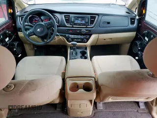 2018 Kia Sedona LX with VIN KNDMB5C12J6379188, listed as a Copart auction lot 55033455 with 118,077 mi miles and Salvage Title. Bid and sale history available at DreamBid. Image 8.