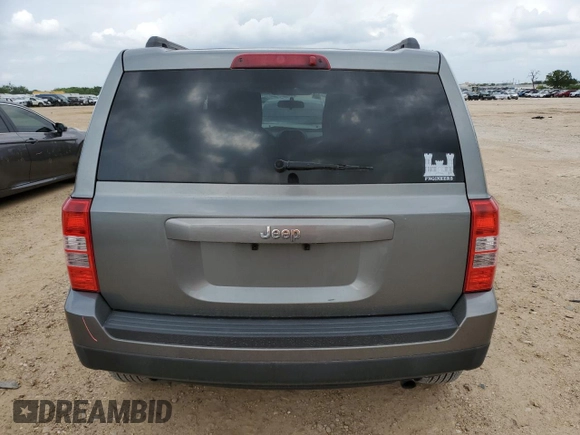 2012 Jeep Patriot Sport with VIN 1C4NJPBB3CD615181, listed as a Copart auction lot 54135685 with 154,174 mi miles and Salvage Title. Bid and sale history available at DreamBid. Image 6.
