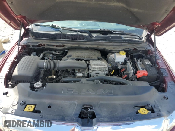 2022 Ram 1500 Big Horn с VIN 1C6SRFBT0NN468742, выставлен на аукционе Copart как лот 55498705 с пробегом 63 292 миль миль и Списание • Salvage title. История ставок и продаж доступна на DreamBid. Изображение 11.