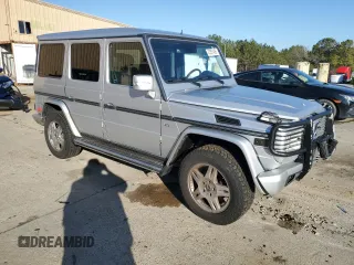 2003 Mercedes-Benz G-Class with VIN WDCYR49E63X142390, listed as a Copart auction lot 43551485 with 164,139 mi miles and Salvage Title. Bid and sale history available at carsss.com. Image 4.