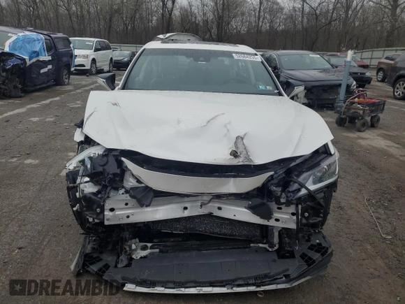 2021 Lexus ES with VIN 58AD11D19MU006860, listed as a Copart auction lot 52684255 with 57,030 mi miles and Salvage Title. Bid and sale history available at carsss.com. Image 5.
