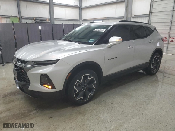 2022 Chevrolet Blazer RS with VIN 3GNKBERS8NS148215, listed as a Copart auction lot 47894565 with 47,070 mi miles and Clean Title. Bid and sale history available at carsss.com. Image 1.