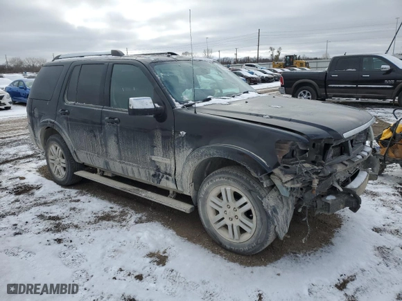 2007 Ford Explorer Limited with VIN 1FMEU75837UA98442, listed as a Copart auction lot 82896734 with 168,641 mi miles and Salvage Title. Bid and sale history available at carsss.com. Image 4.